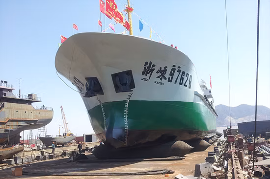 Customization Inflatable Marine Rubber Airbag for Ship Launching