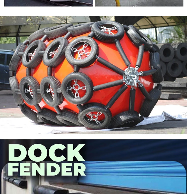 Dock Bumper Rubber D Type Fender for Marine and Boat