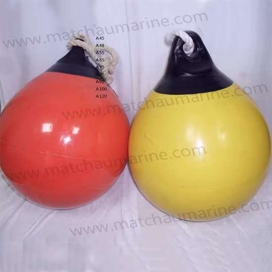 A タイプインフレータブルヨットフェンダーピュアカラー